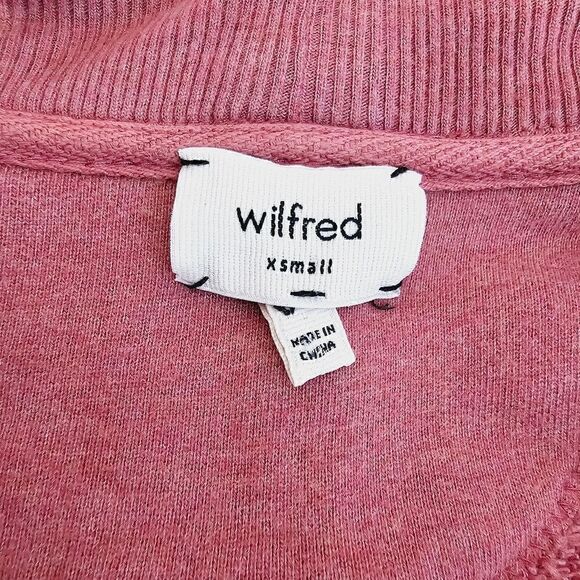 Wilfred Aritzia Diderot Oversized Open Front Ribbed Trim Longline Cardigan - Picture 9 of 10